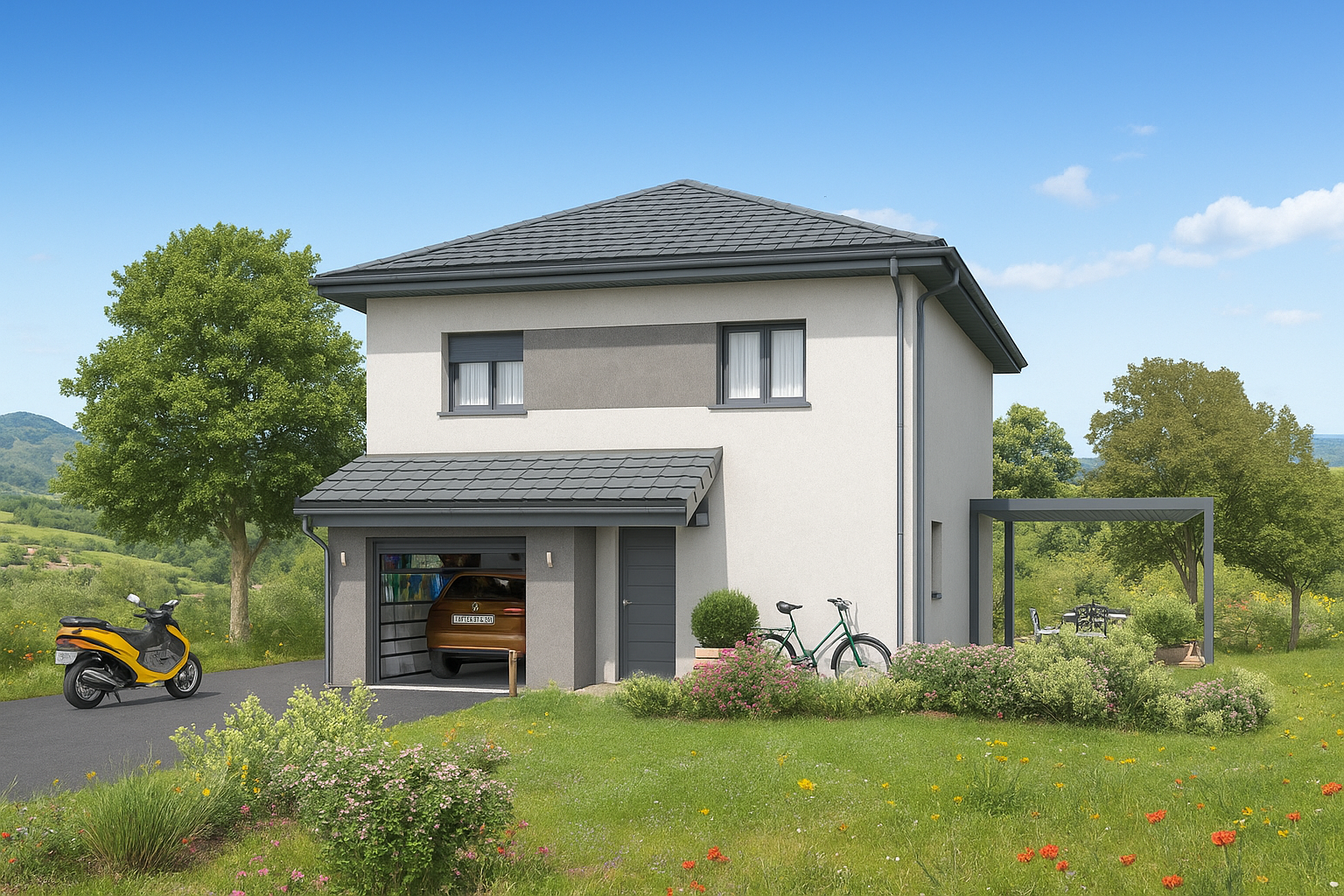 LE TOUVET. MAISON INDIVIDUELLE 100M2 AVEC GARAGE PROCHE DU CENTRE LE TOUVET. MAISON INDIVIDUELLE 100M2 AVEC GARAGE PROCHE DU CENTRE