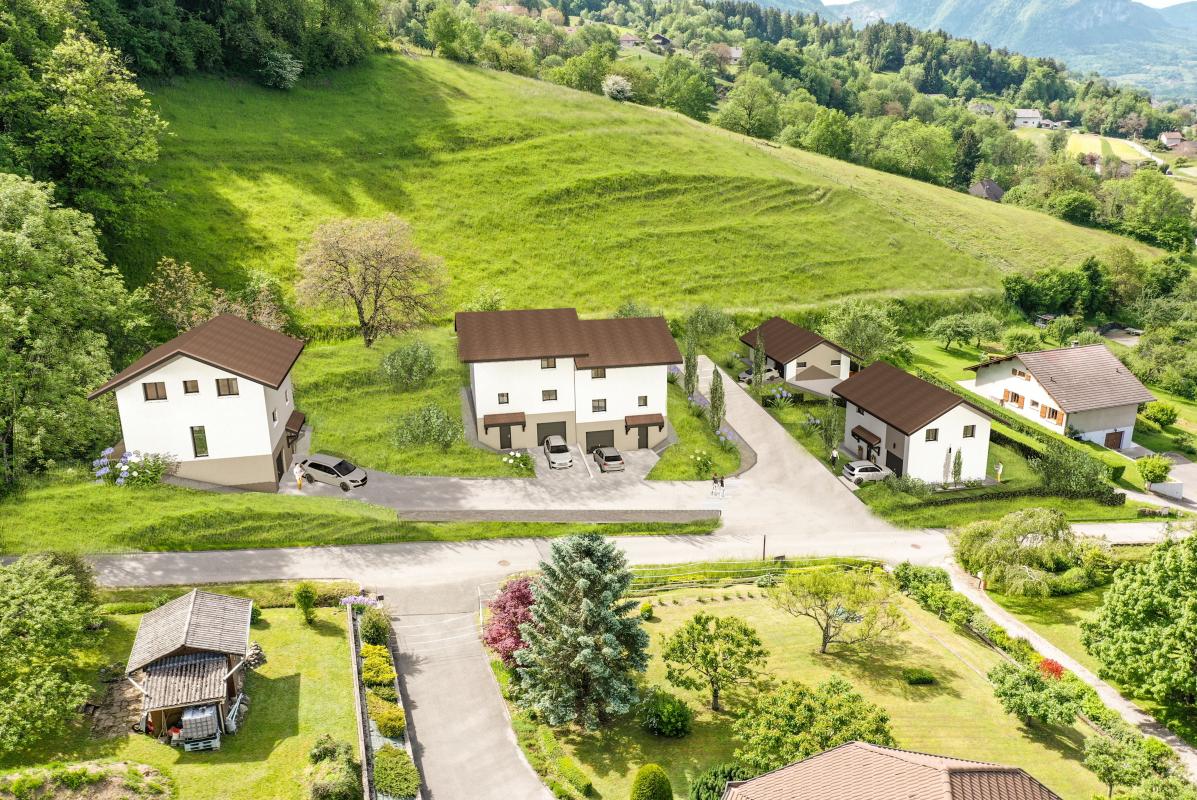 VIUZ LA CHIESAZ: VOTRE FUTURE VILLA 95 M2. PERMIS DE CONSTRUIRE OBTENU.