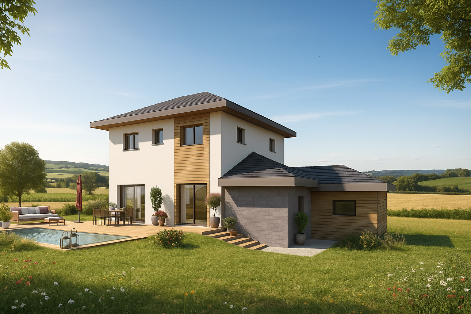 HAUTECOURT, votre projet de maison individuelle sur mesure 130m2