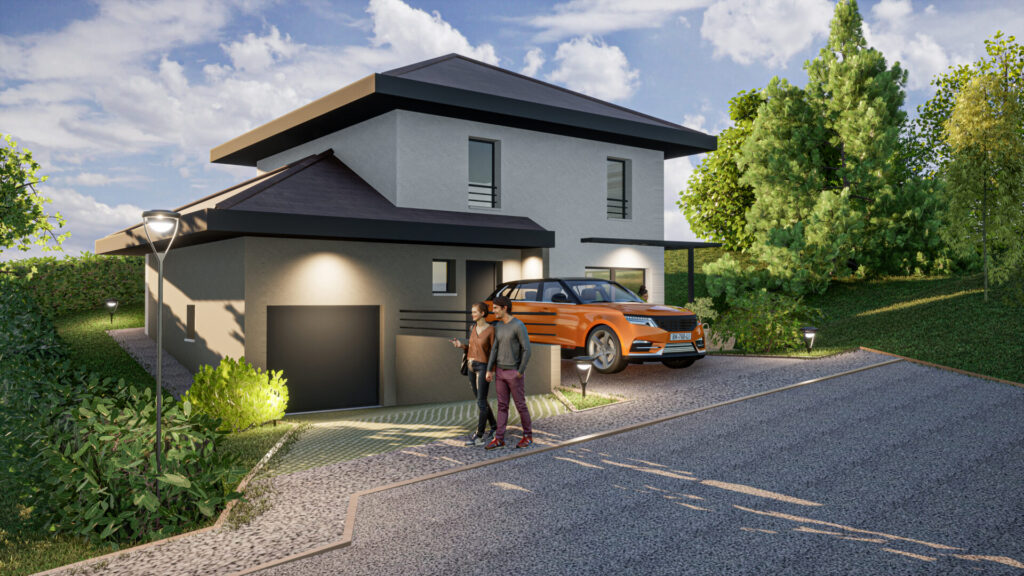 VOTRE MAISON 3/4 CHAMBRES IMPLANTÉE SUR BEAU TERRAIN  À CERCIER