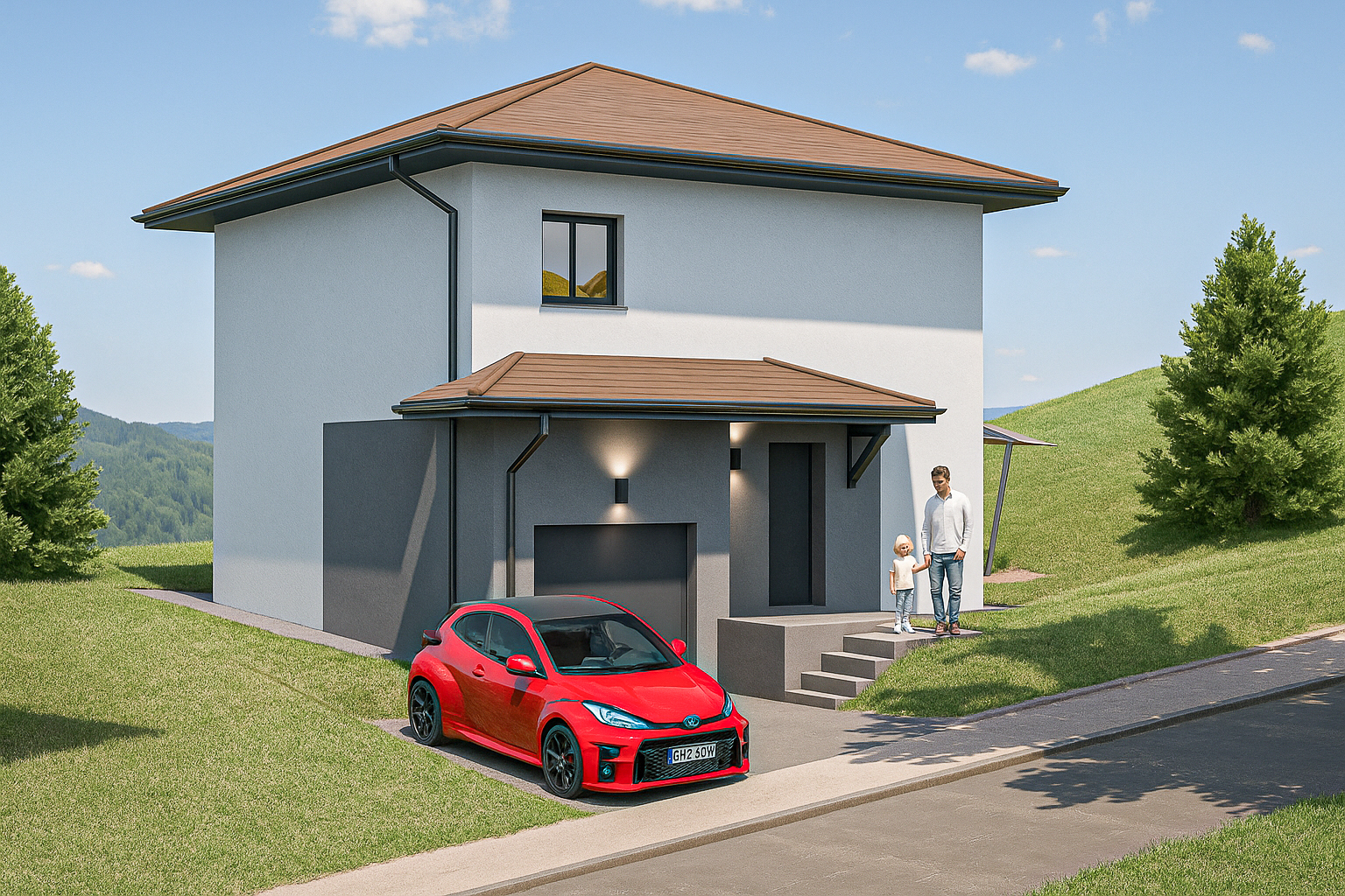 VOTRE MAISON 3/4 CHAMBRES IMPLANTÉE SUR BEAU TERRAIN  À CERCIER