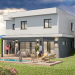 CHAUMONT. Maison 116 m² – 4 chambres, grans espace de vie sur Terrain  468 m²