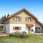 VERENS-ARVEY – MAISON 3/4 CHAMBRES AVEC GARAGE SUR TERRAIN 615 M2