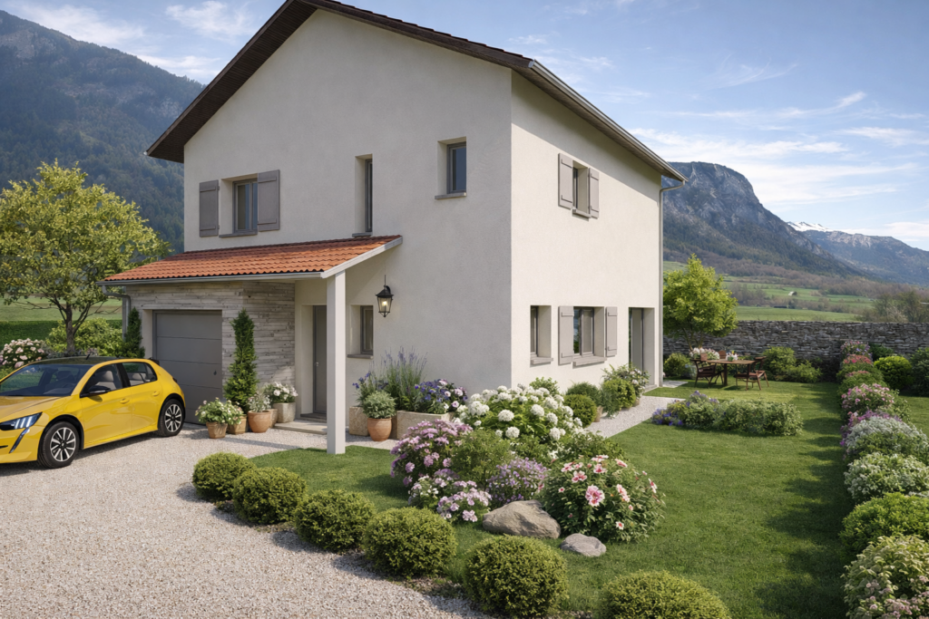 LE TOUVET. Pavillon familiale  3/4 chambres dans un emplacement de choix.