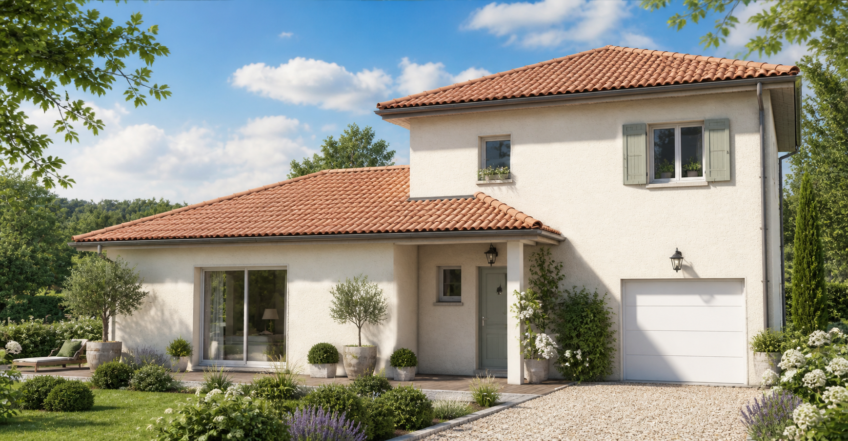 entre Rhône et nature Votre future maison 113m2 à Chanaz,