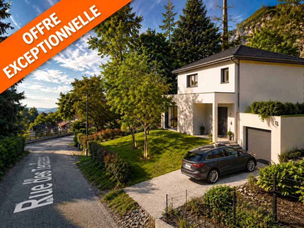 Maison individuelle 105 m² + garage 25 m² · Crolles · Proche Grenoble